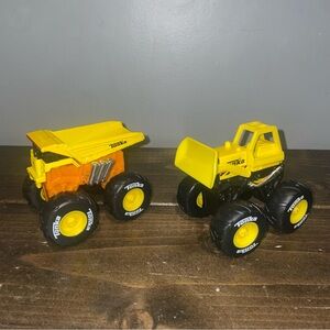 Set Of Two Tonka Monster Metal Movers Monster Metal Front Loader